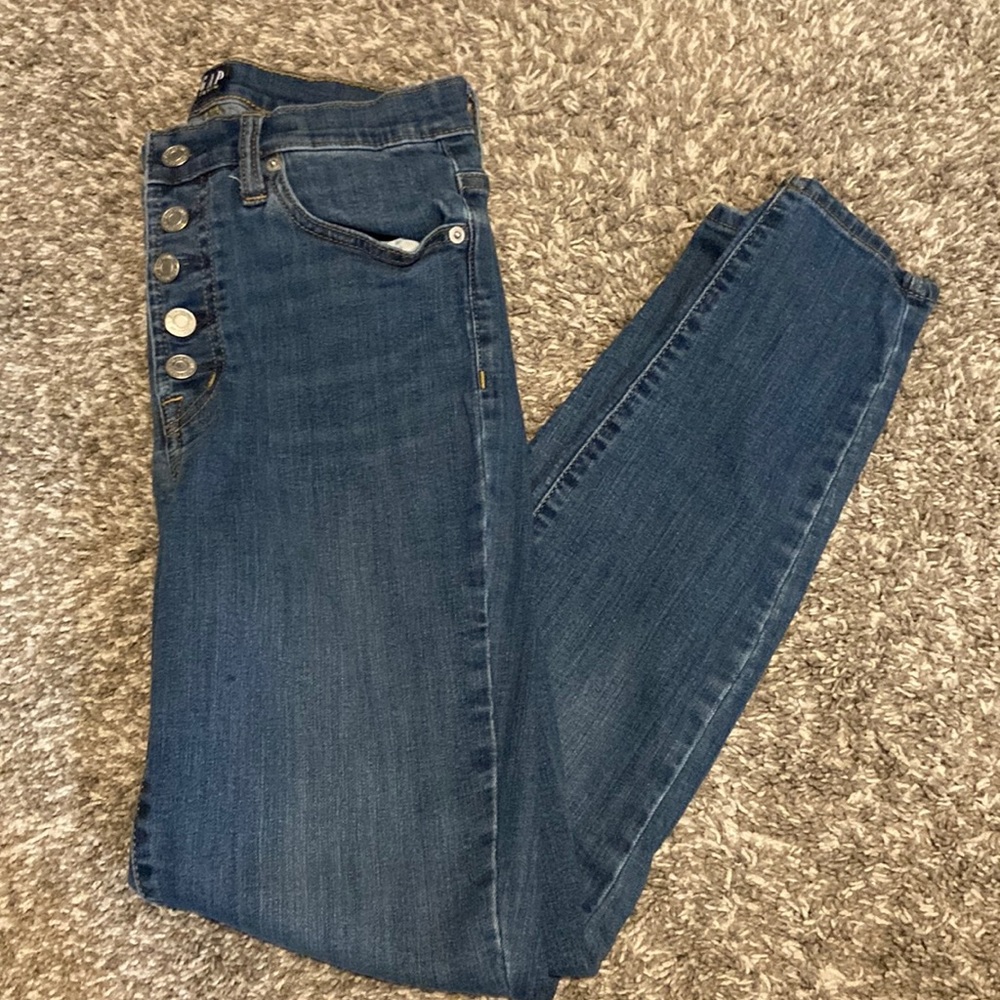 High rise skinny jean, Gap